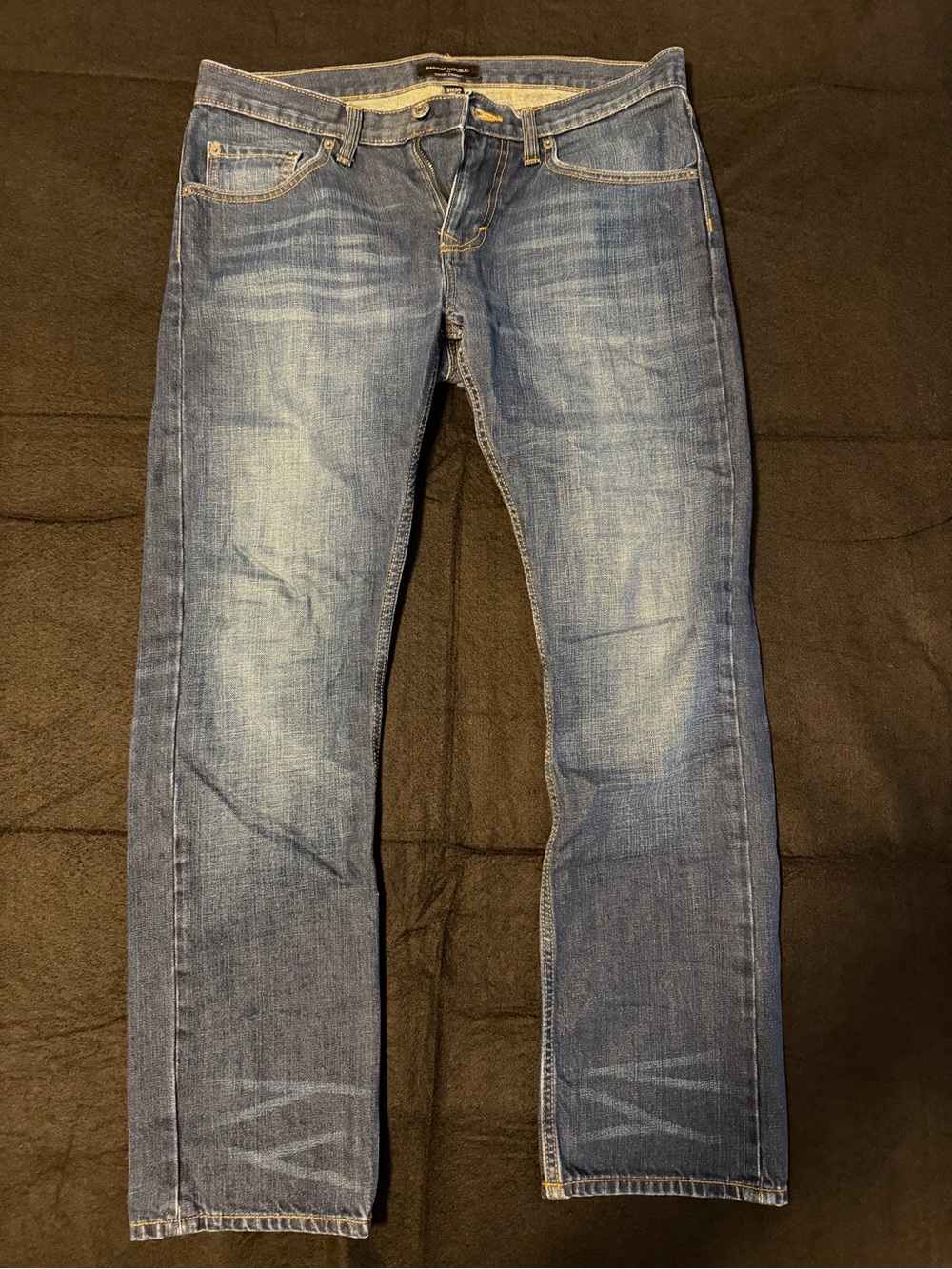 Banana Republic Men's Vintage Straight Blue Jeans - Size 31x30